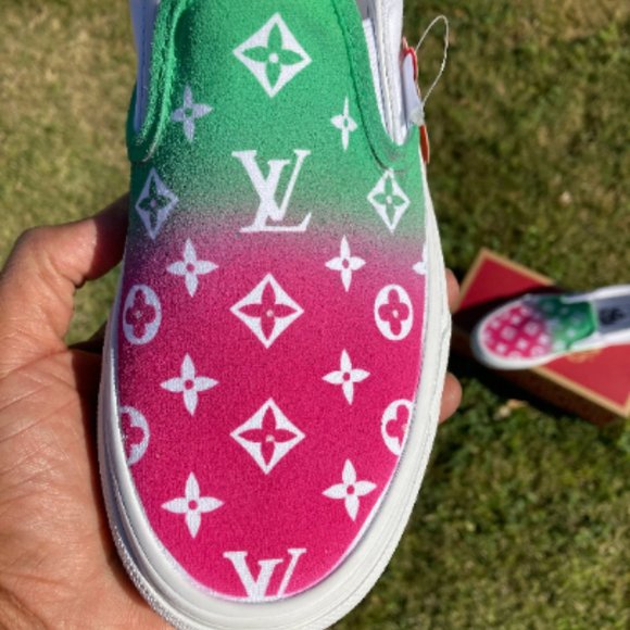 Designer LV Custom Vans - Picture 3 of 6